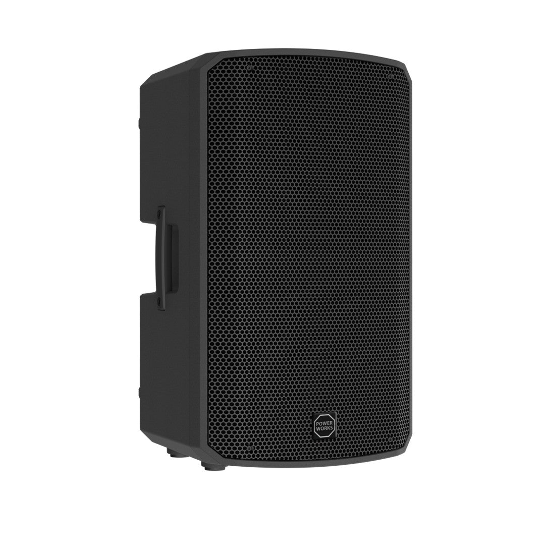 PowerWorks PARTY-PRO DUO 2×15" Active PA System with Stands