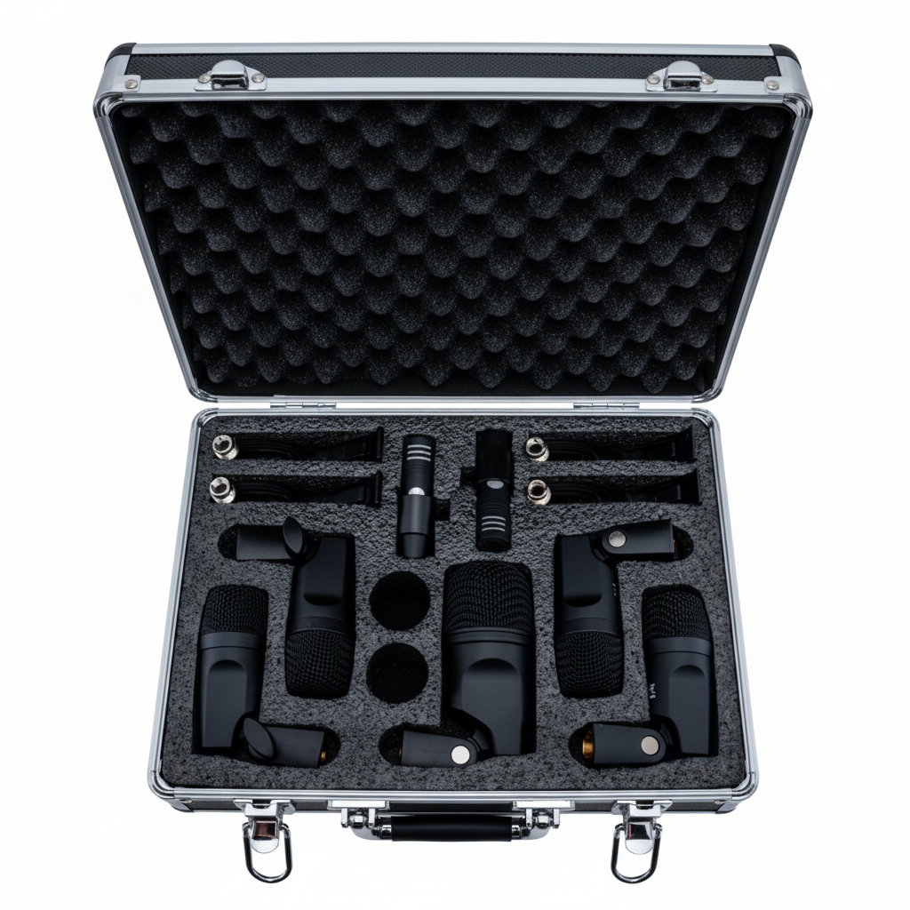 PowerWorks PDMK-7 7-Piece Drum Microphone Kit