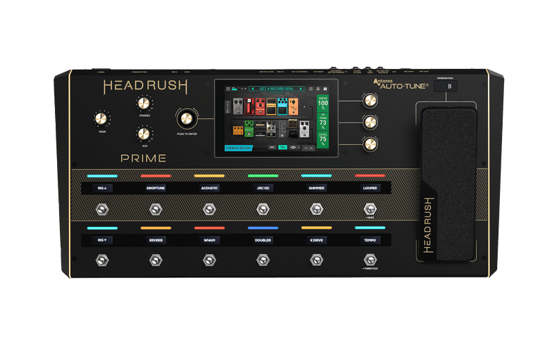 HEADRUSH PRIME POWERFUL GUITAR FX/AMP MODELER/VOCAL PROCESSOR