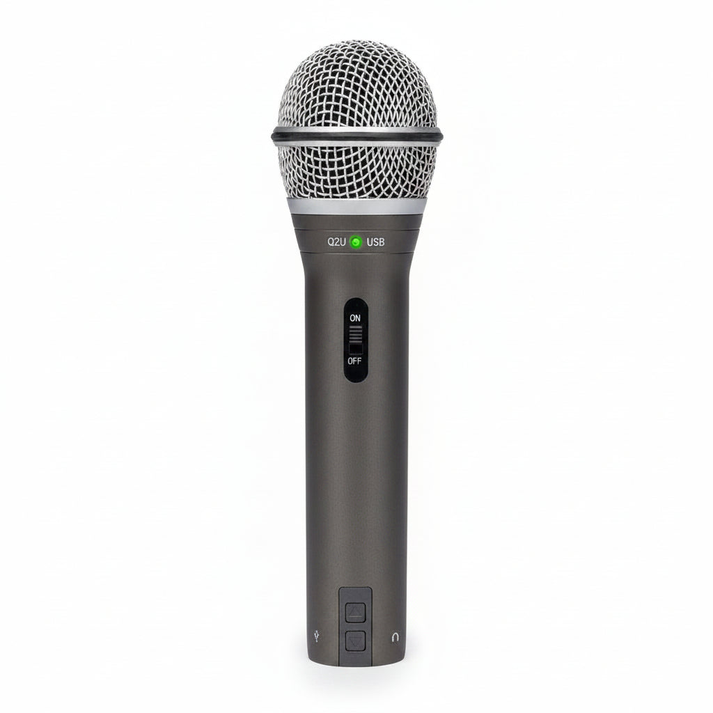 Samson Q2U USB/XLR Dynamic Microphone with Accessories
