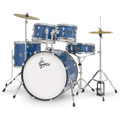 Gretsch RG-E625 Renegade – 5 Piece Shell Pack with Hardware and Cymbals – Blue Sparkle