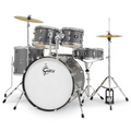 Gretsch RG-E625 Renegade – 5 Piece Shell Pack with Hardware and Cymbals – Grey Sparkle