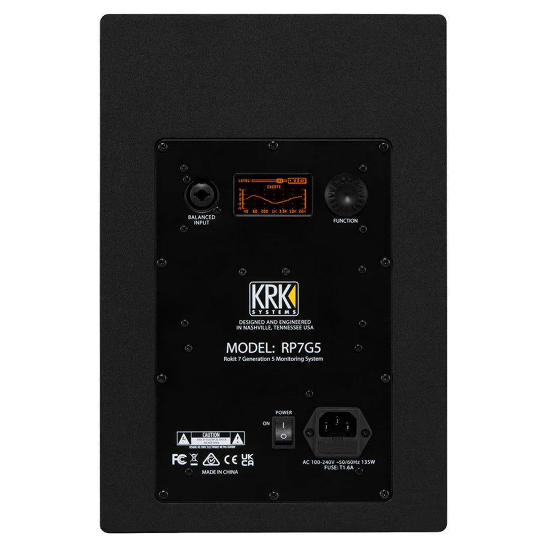KRK RP7G5 ROKIT 7 Generation Five Powered Studio Monitor