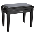 Roland RPB-200PE Piano Bench with Cushioned Seat – Polished Ebony
