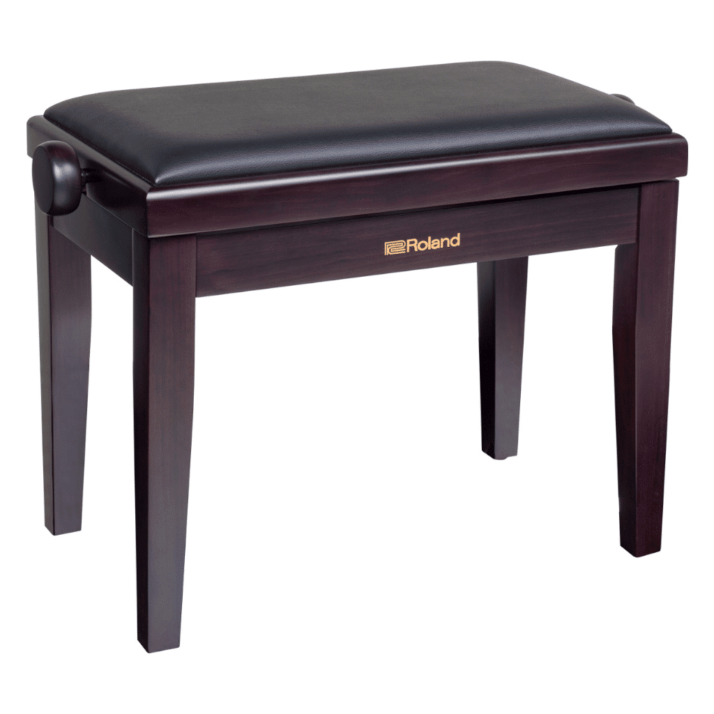 Roland RPB-200 Piano Bench with Cushioned Seat - Rosewood