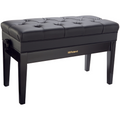 Roland RPB-D500PE Adjustable Duet Piano Bench – Polished Ebony