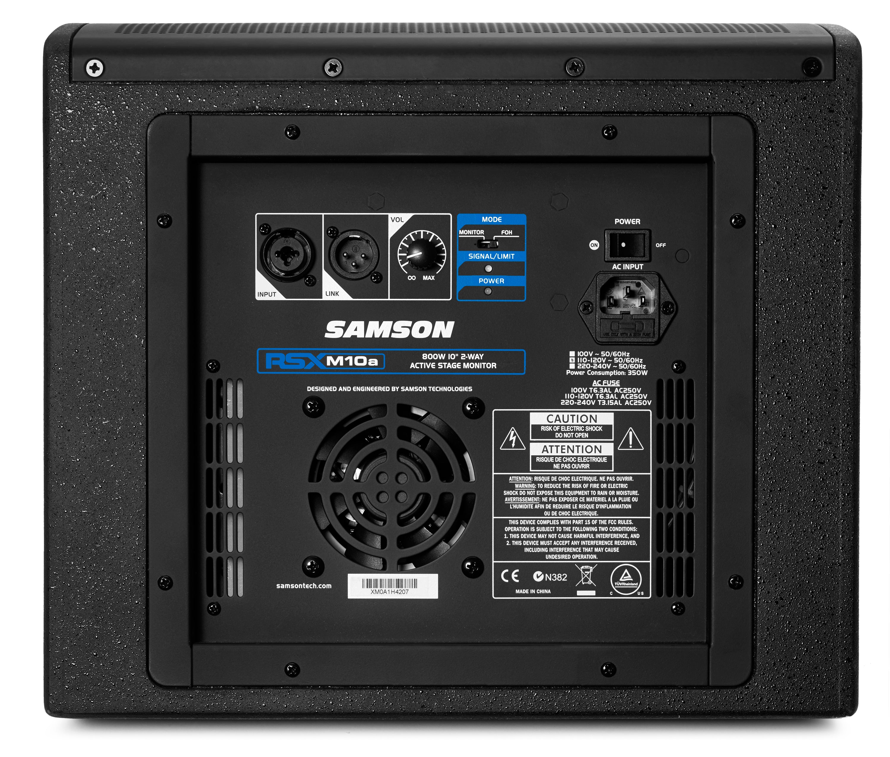 Samson RSXM10a 10-Inch 800-Watt Powered Stage Monitor