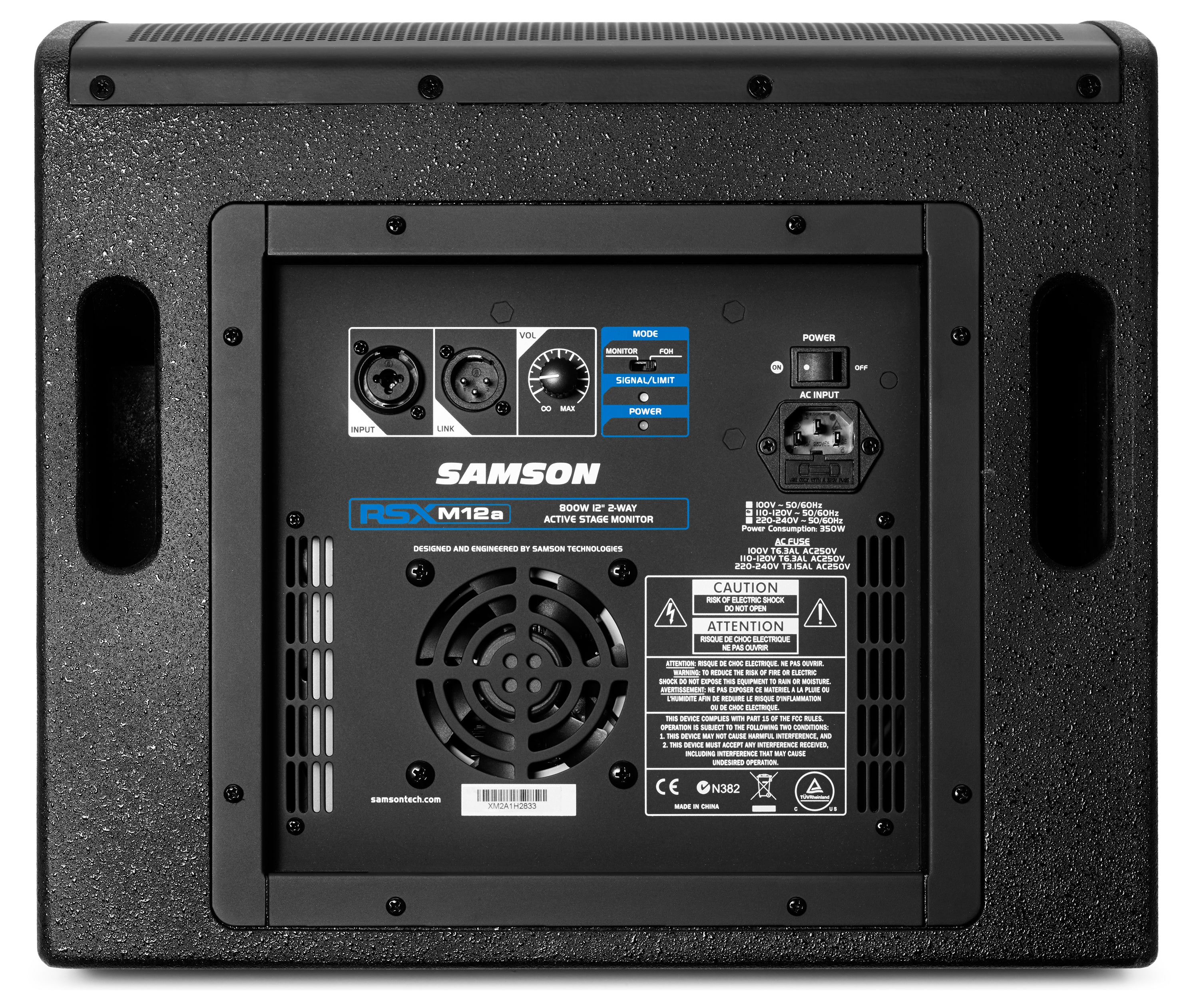 Samson RSXM12a 12" 800-Watt Coaxial Powered Stage Monitor