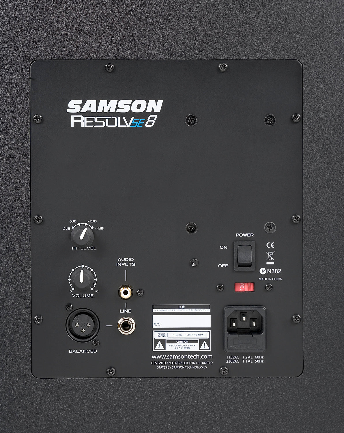 Samson Resolv SE8 8-Inch 2-Way Active Studio Reference Monitor