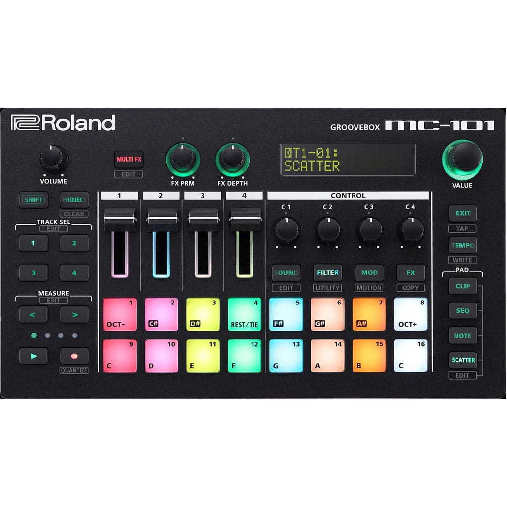Roland MC-101 Groove Box - Portable Production Studio | Buy Online