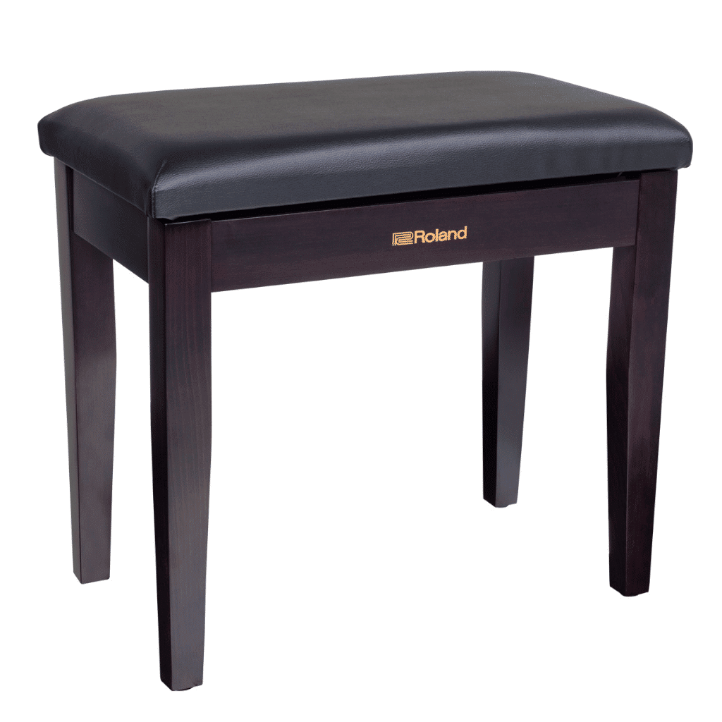 Roland RPB-100RW Piano Bench with Storage Compartment – Rosewood