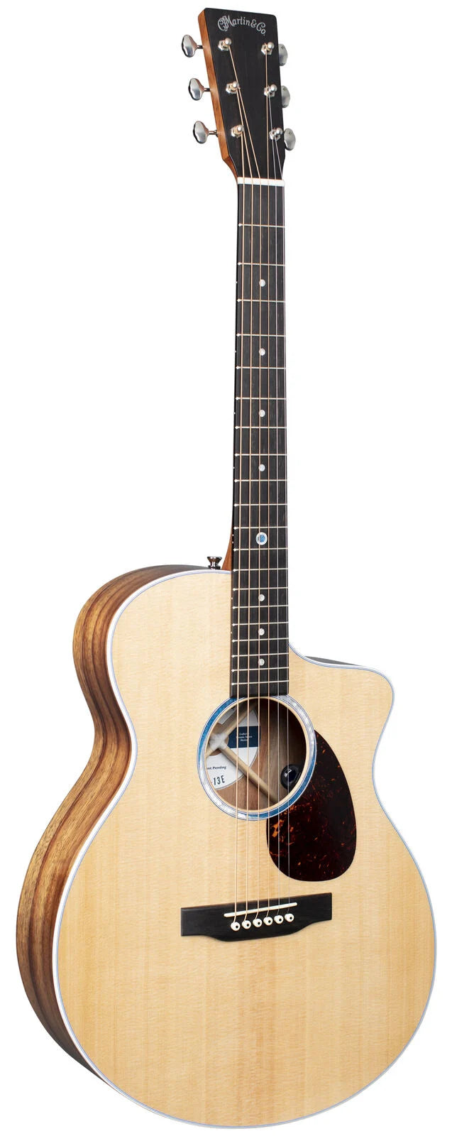 Martin SC-13E – Spruce Top, Koa Fine Veneer Back & Sides W/Soft-Shell Case or Gig Bag