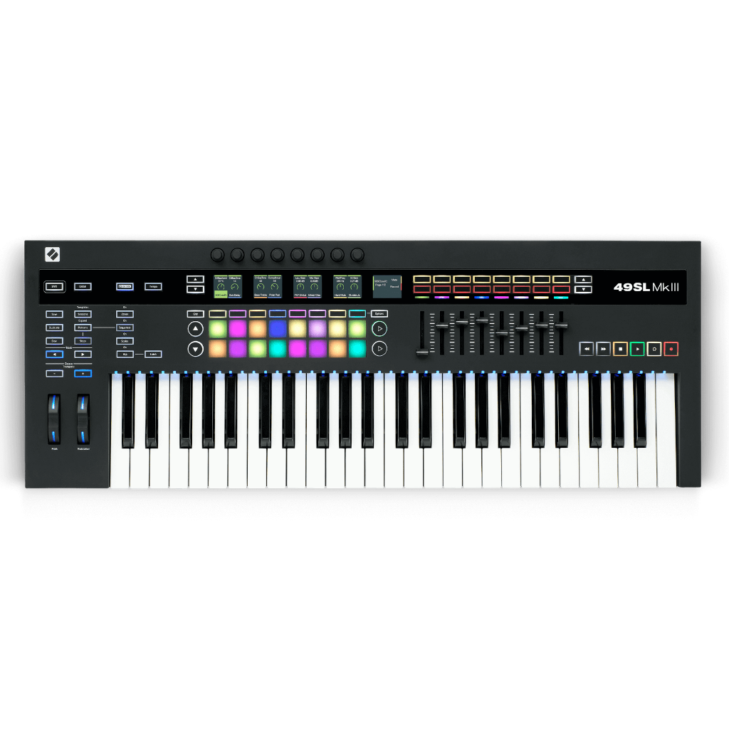 Novation 49SL MkIII – 49-Key Keyboard Controller with Sequencer