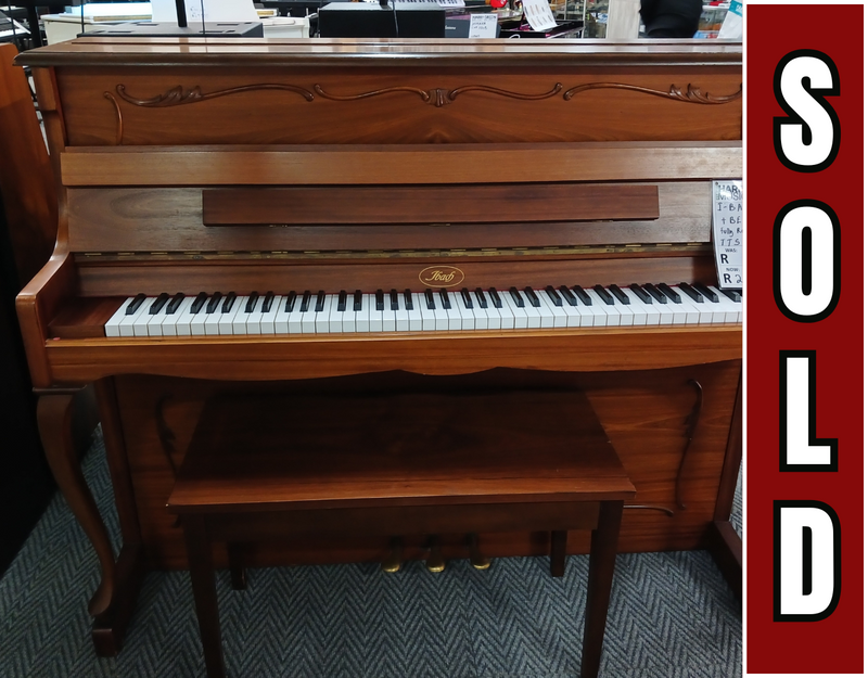 IBACH UPRIGHT PIANO WITH BENCH (REFURBISHED) - SECOND HAND
