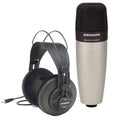 Samson CO1850 Bundle C01 Mic with SR850 Headphones