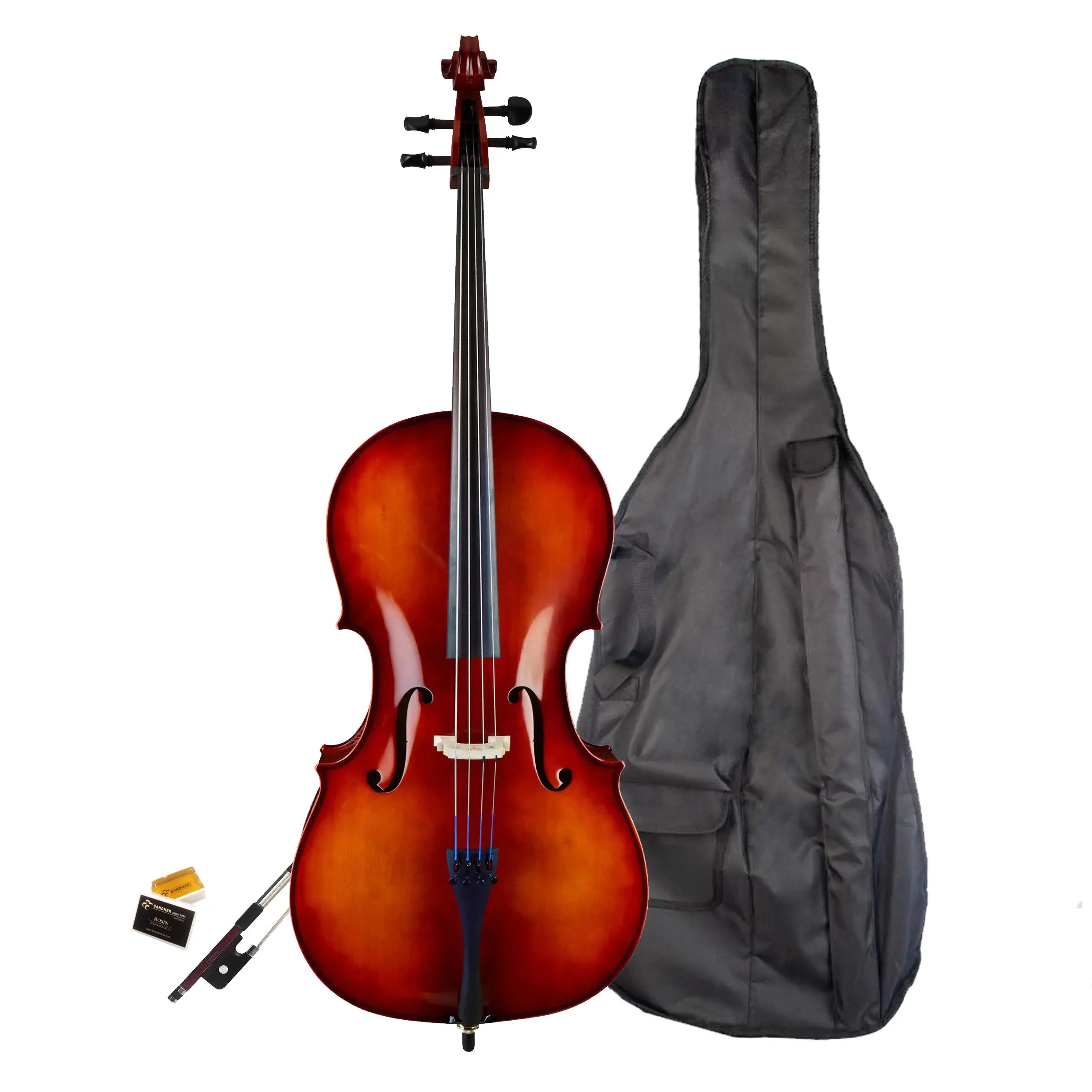 Sandner Concert Cello Outfit 4/4 with Bag