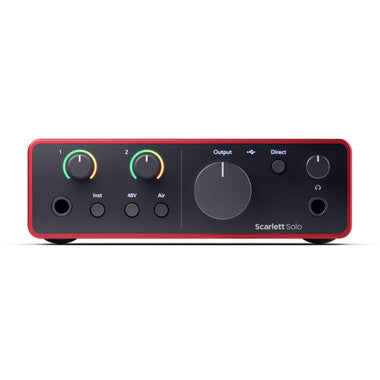 FOCUSRITE SCARLETT SOLO 4TH GENERATION AUDIO INTERFACE