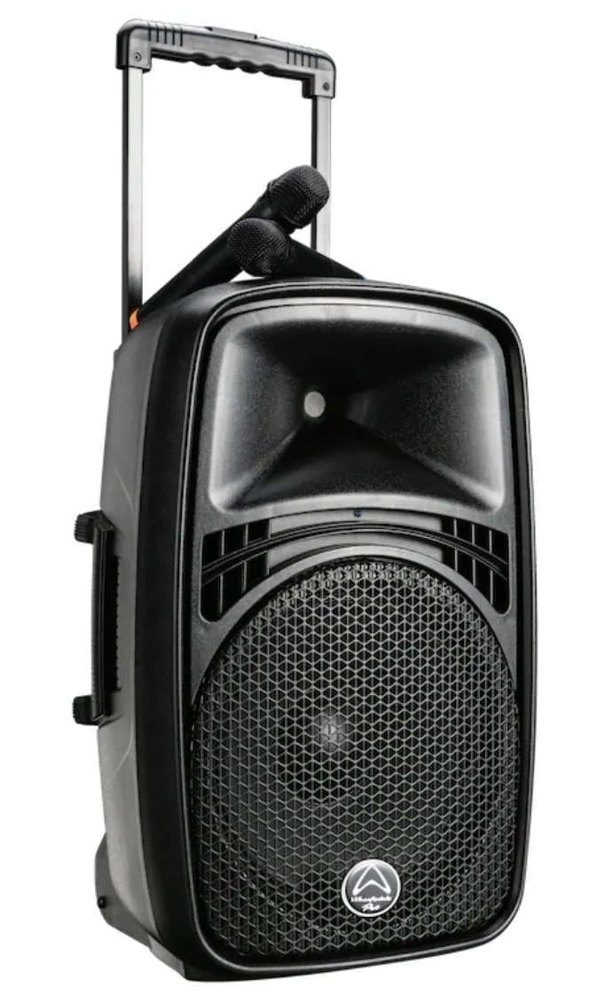 Wharfedale EZ-15A Portable 15” Trolley PA with BT wireless mics and MP3 Play