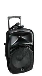Wharfedale EZ-12A Portable 12” Trolley PA with BT wireless mics and MP3 Player