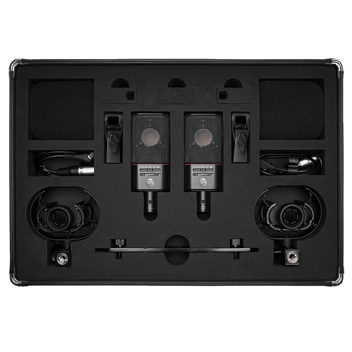 AUSTRIAN AUDIO OC18 Dual Set Plus 2 x OC18 Set w/ Stereo Bar & Case