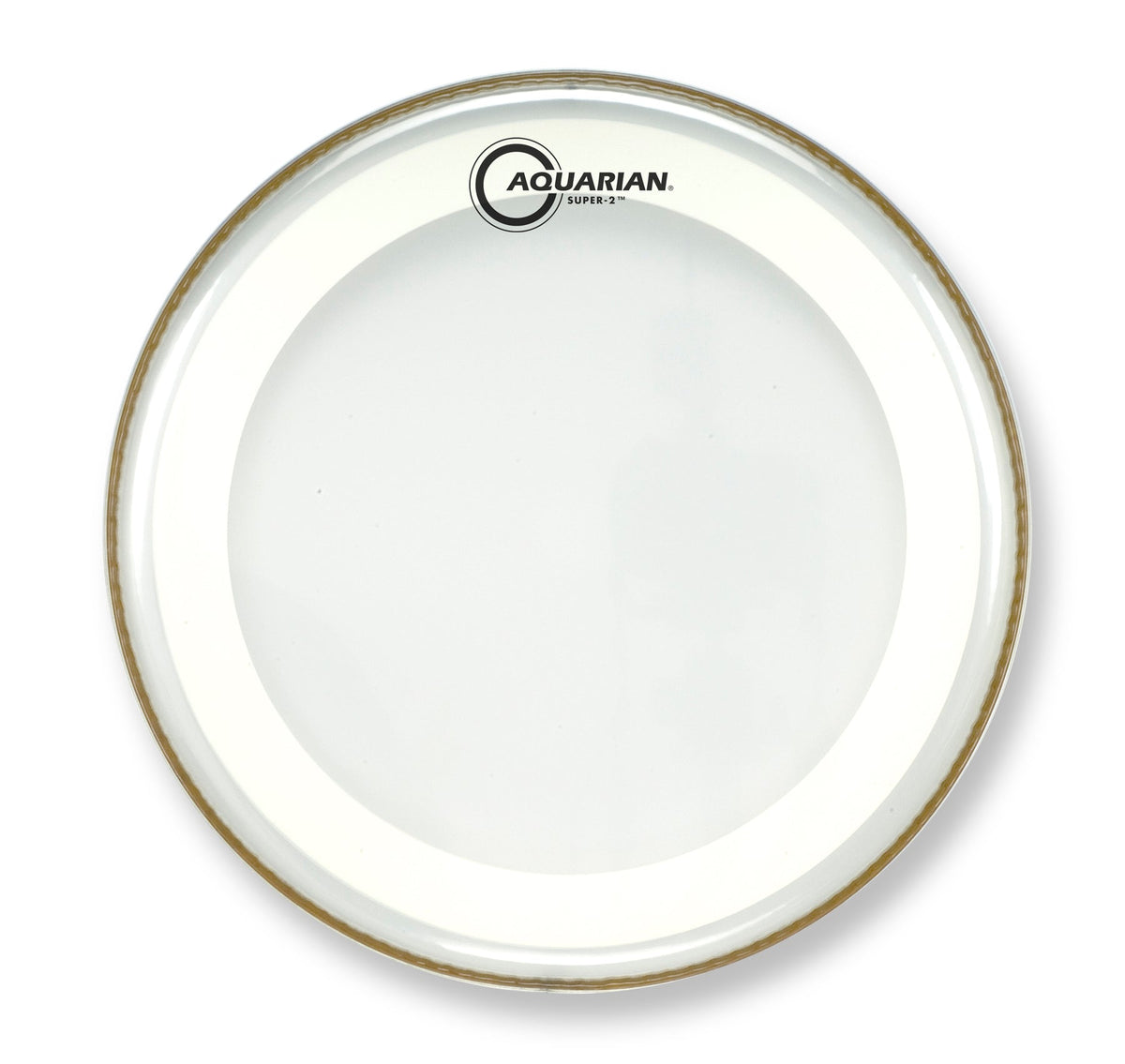 Aquarian Super-2 Clear with X-Ring Drumhead