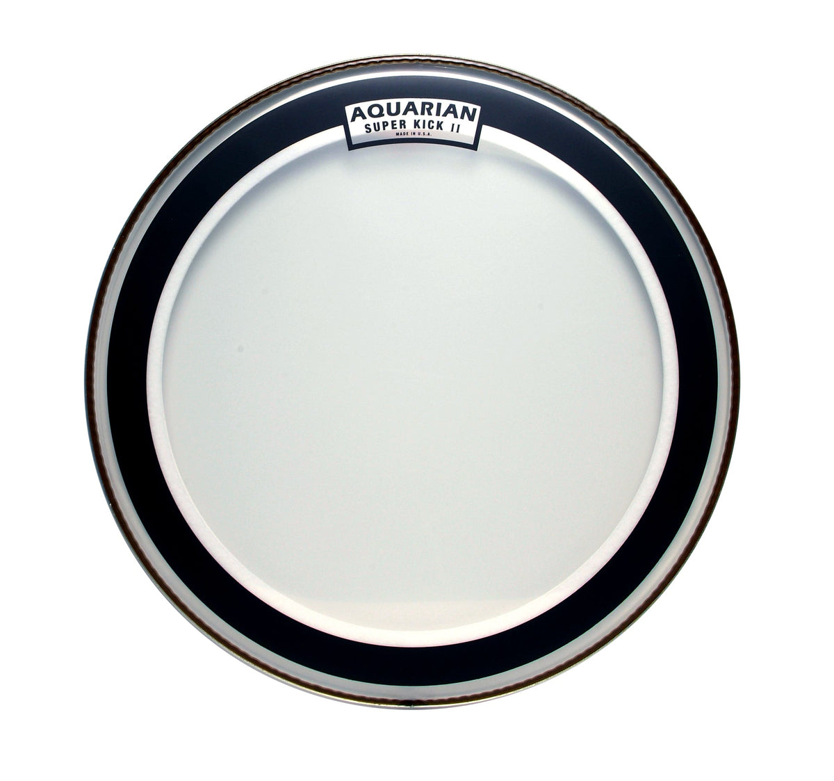 Aquarian 18" Super Kick II Clear Bass Drumhead - representative manufacturer image