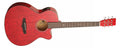 Tanglewood Azure TA4CERD Superfolk - Through Red Gloss W/Bag