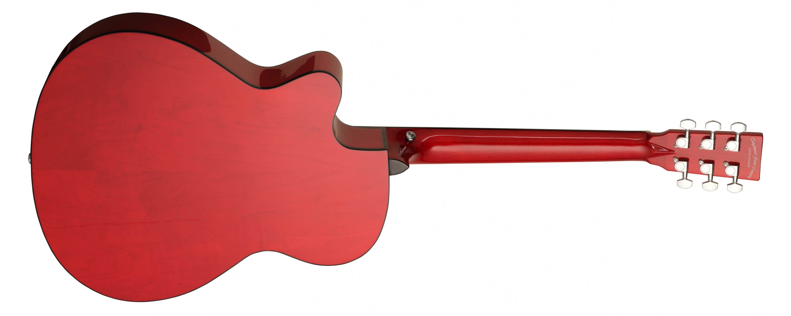 Tanglewood Azure TA4CERD Superfolk - Through Red Gloss W/Bag