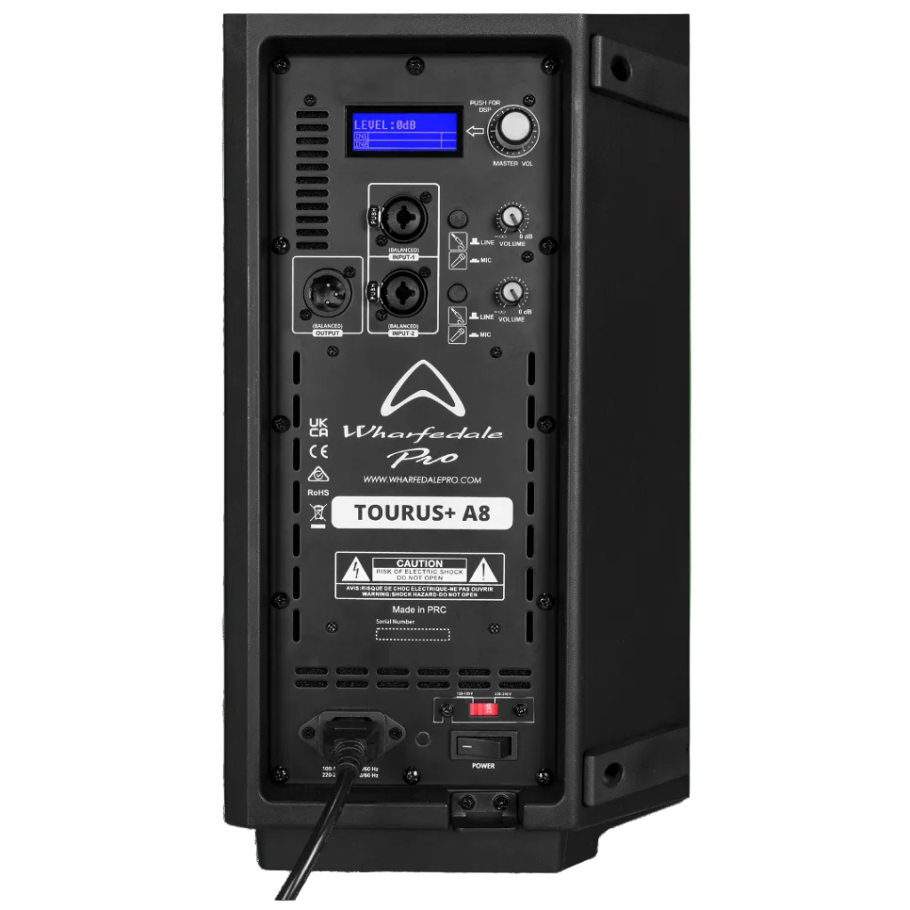 Wharfedale Pro TOURUS+ A8 8-Inch Active Loudspeaker