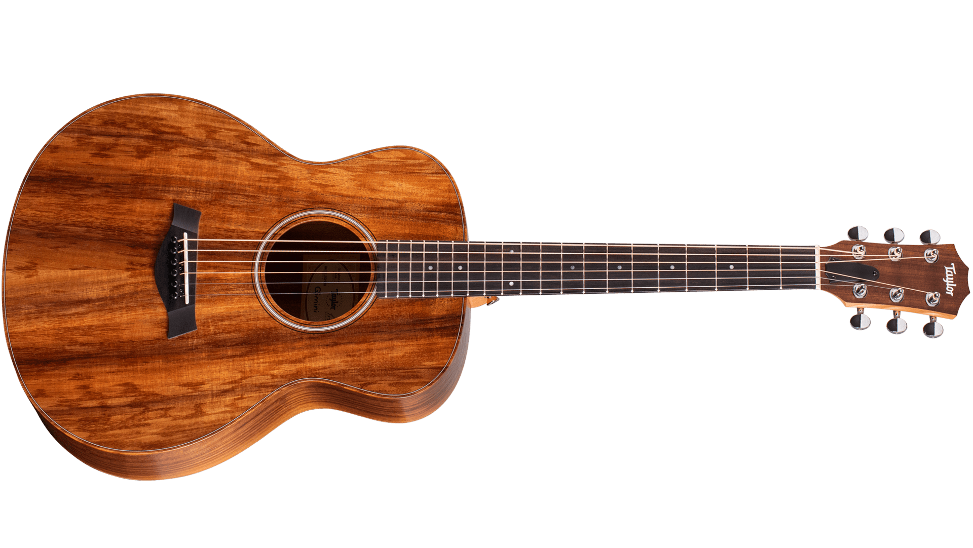 GS Mini-e Koa – Hawaiian Koa Travel Guitar with ES-B Electronics