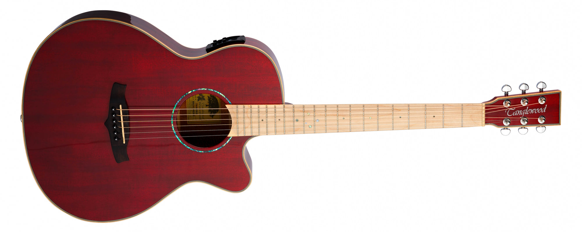 Tanglewood Winterleaf Blonde Superfolk All Mahogany - Whitsunday Blonde W/Bag