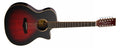 Tanglewood Winterleaf TW612CEAVB 12-String Grand Auditorium - Autumn Vintage Gloss W/Bag