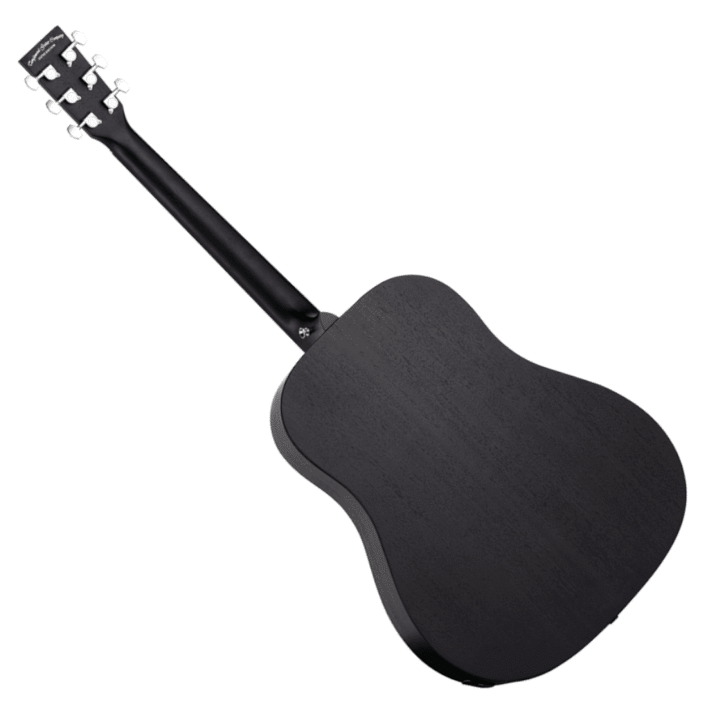 Tanglewood Blackbird TWBBSDE Dreadnought - Smokestack Black Satin W/Bag