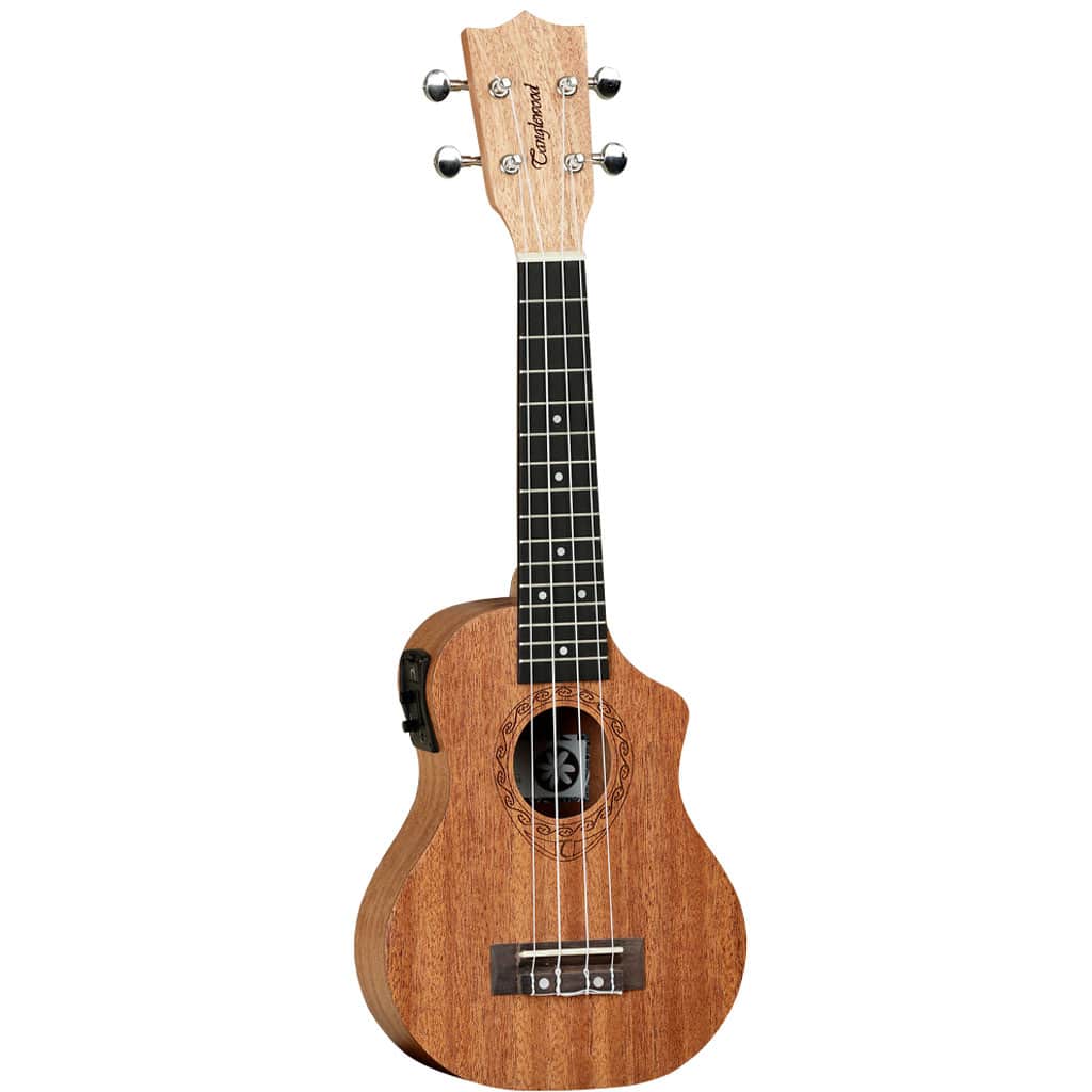 Tanglewood TWT1CE Tiare Soprano Cutaway Ukulele with Bag All Mahogany