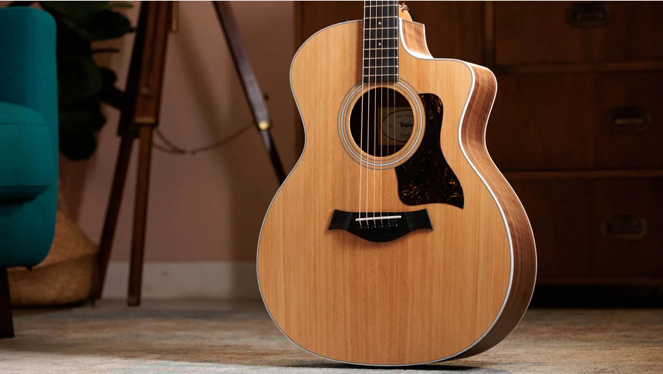 Taylor 200 Series 214ce Acoustic-Electric Guitar - Natural