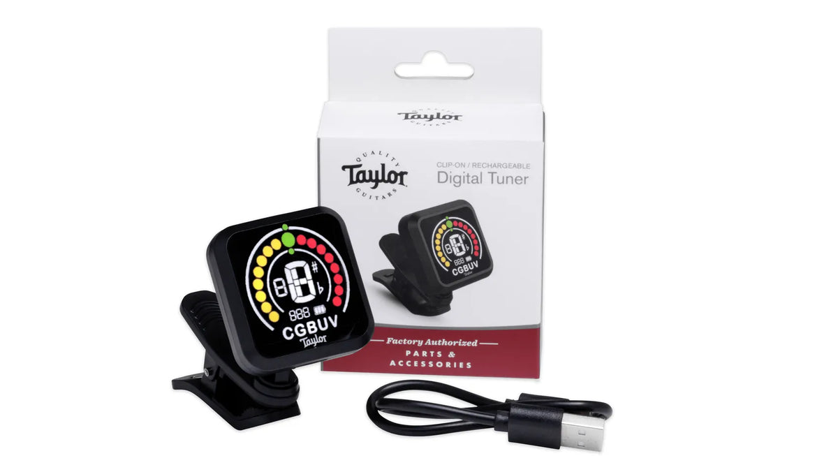 Taylor K9 Rechargeable Digital Clip-On Tuner