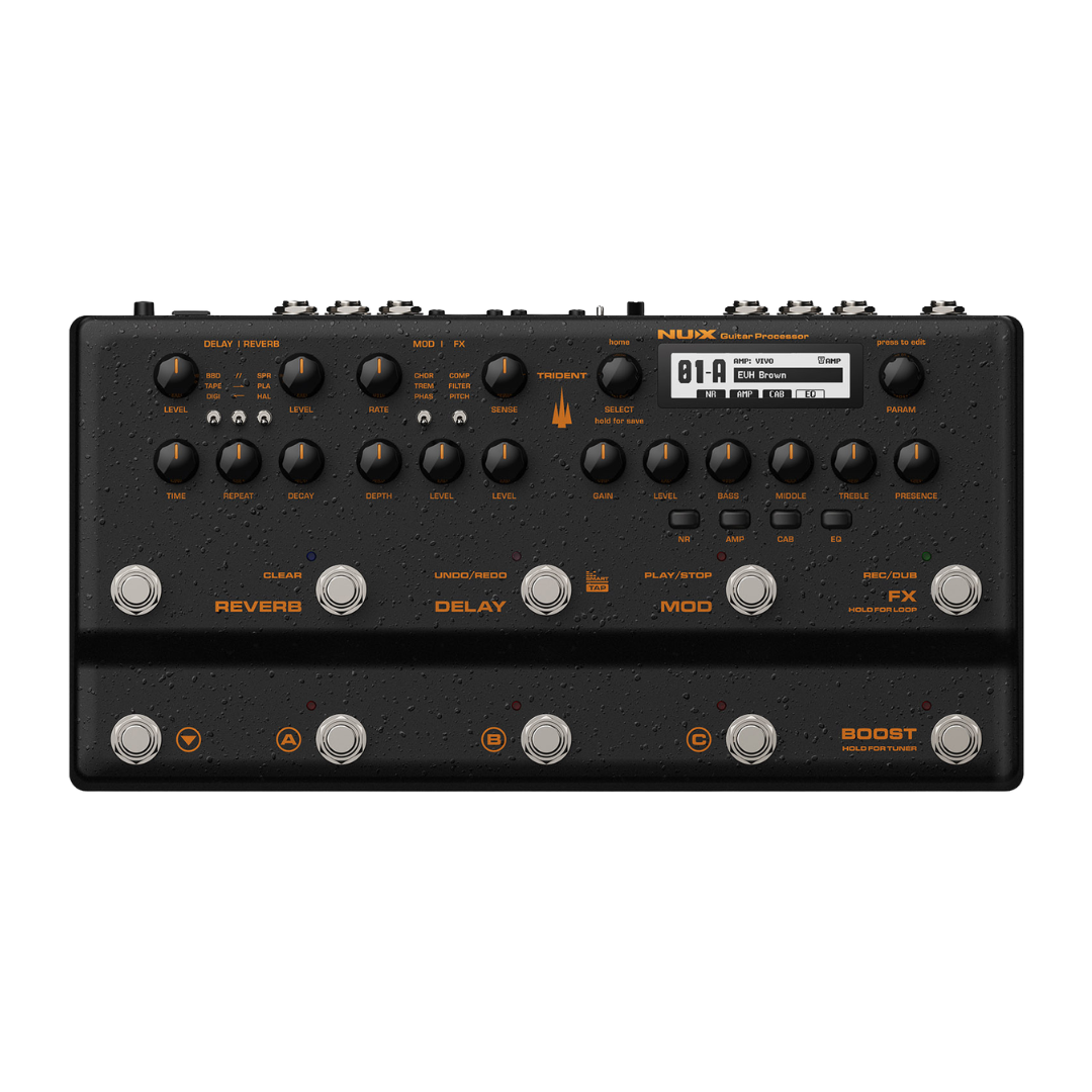 NUX Trident TSAC-4K Electric Guitar Amp Modeling Processor