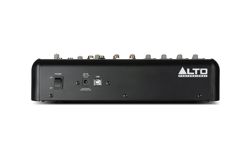 ALTO PROFESSIONAL TRUEMIX 800FX 8-CHANNEL MIXER WITH USB, BLUETOOTH AND ALESIS MULTI-FX