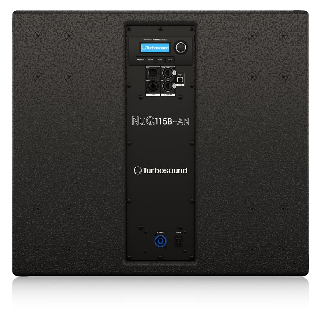Turbosound NuQ115B-AN 15-Inch Active Powered Subwoofer 3000W