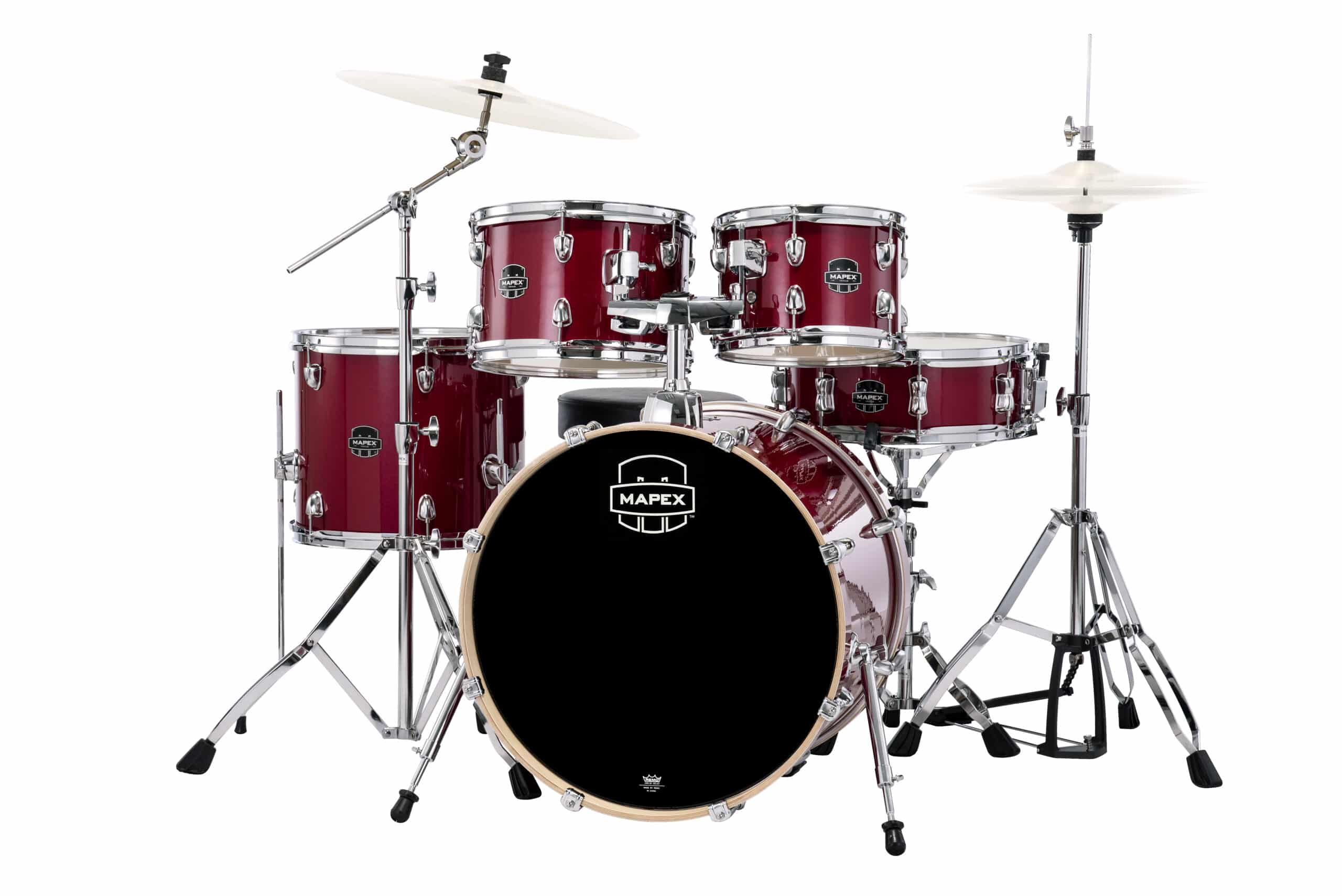 Mapex VE5044FTVM 5-Piece Fusion Drum Kit - Crimson Red Sparkle