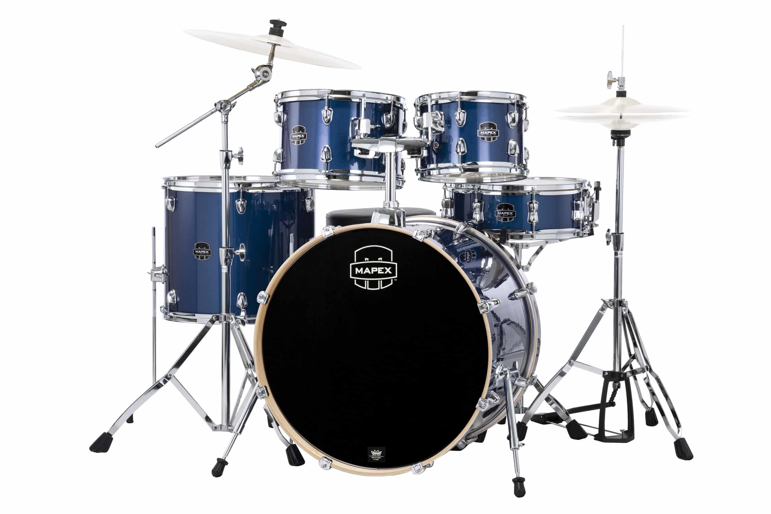 Mapex Venus VE5294FTVI 5-Piece Rock Drum Kit - Blue Sky Sparkle
