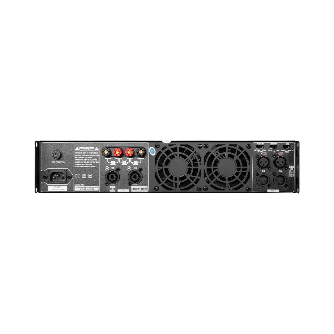 Audiocenter CT2400 2-Channel Power Amplifier