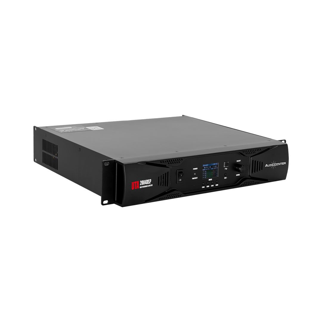 Audiocenter UTA-2004DSP 4-Channel DSP Power Amplifier
