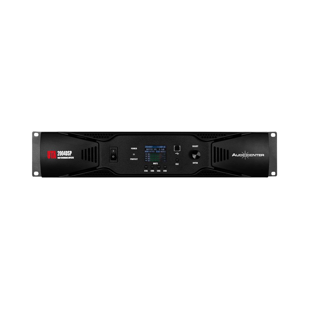 Audiocenter UTA-2004DSP 4-Channel DSP Power Amplifier