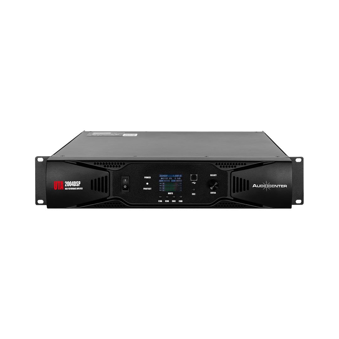 Audiocenter UTA-2004DSP 4-Channel DSP Power Amplifier