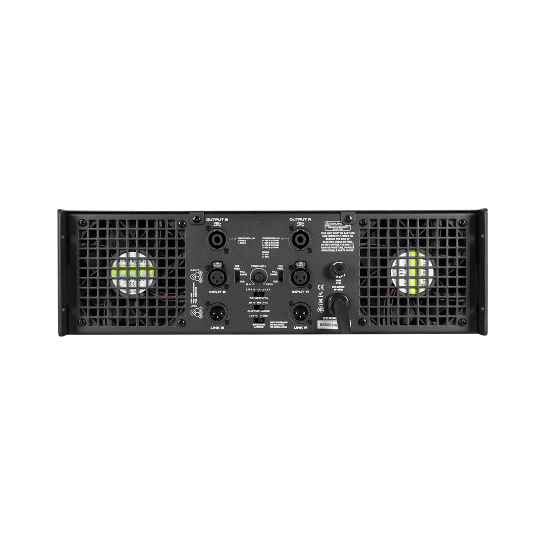 Hybrid B8000 2-Channel Power Amplifier
