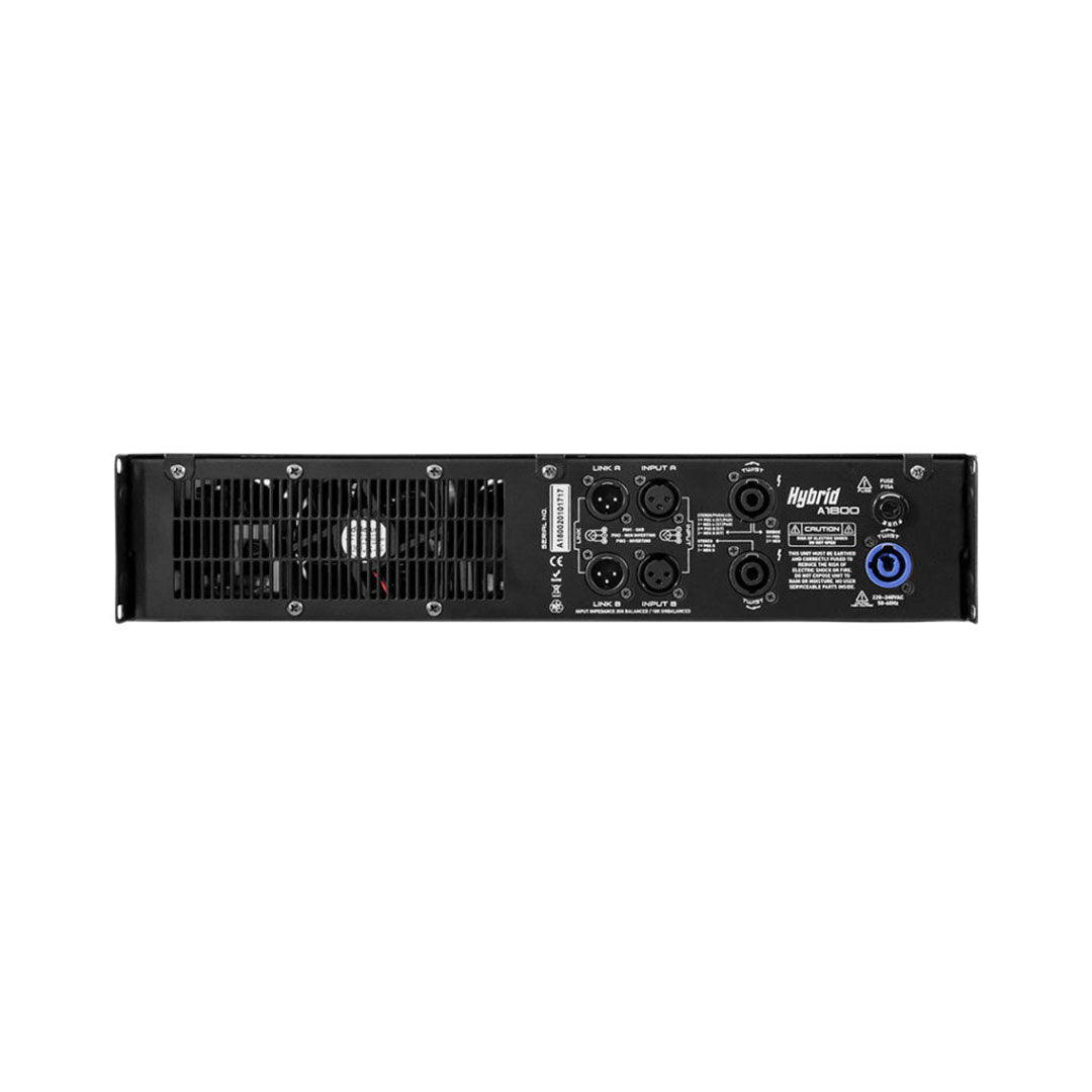 Hybrid A1800MK6 2-Channel DSP Power Amplifier