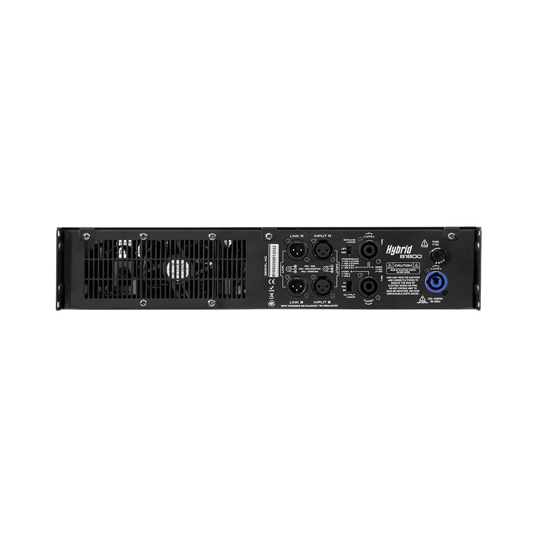 Hybrid B1800 MK6 2-Channel Power Amplifier