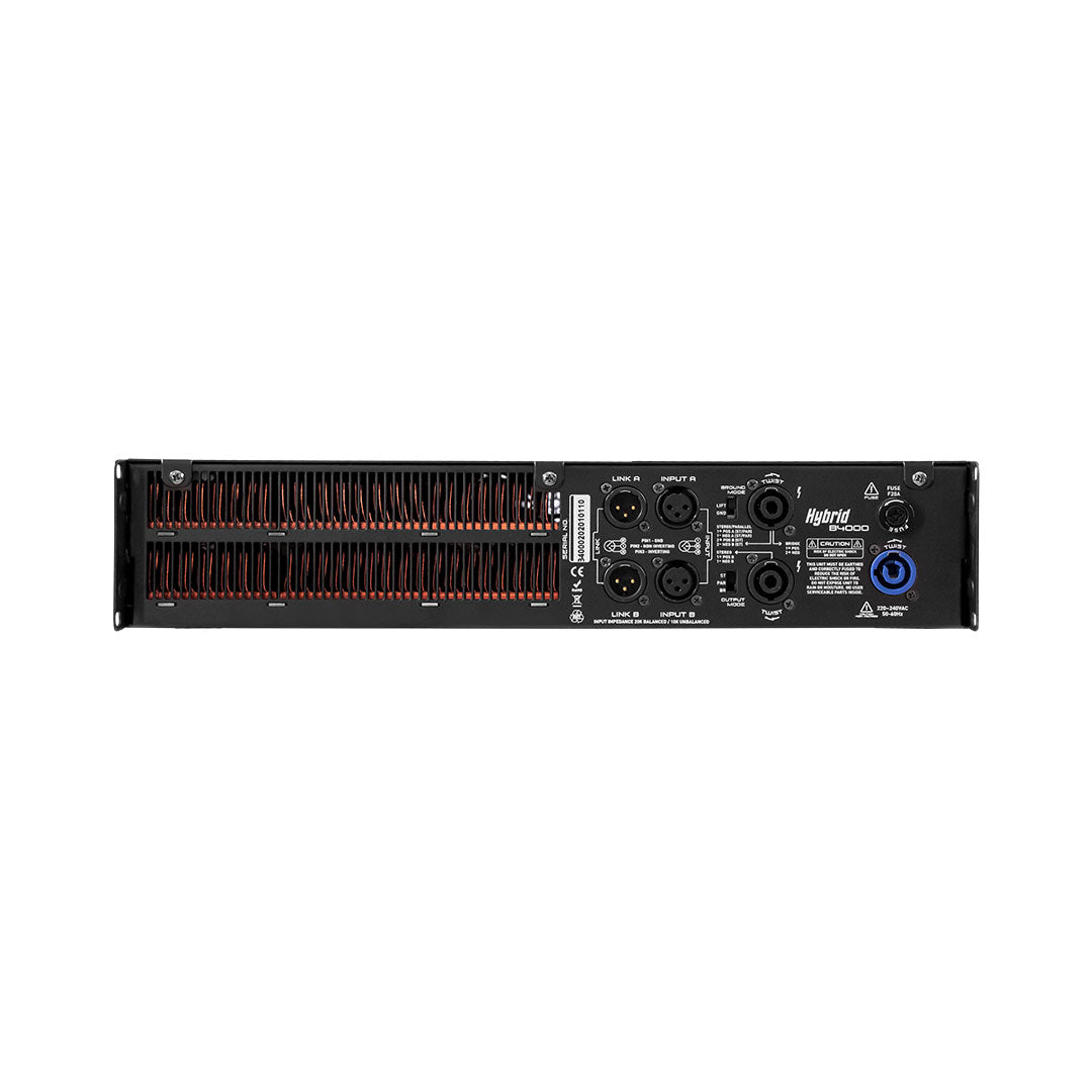 Hybrid B4000 MK6 – 2-Channel Power Amplifier