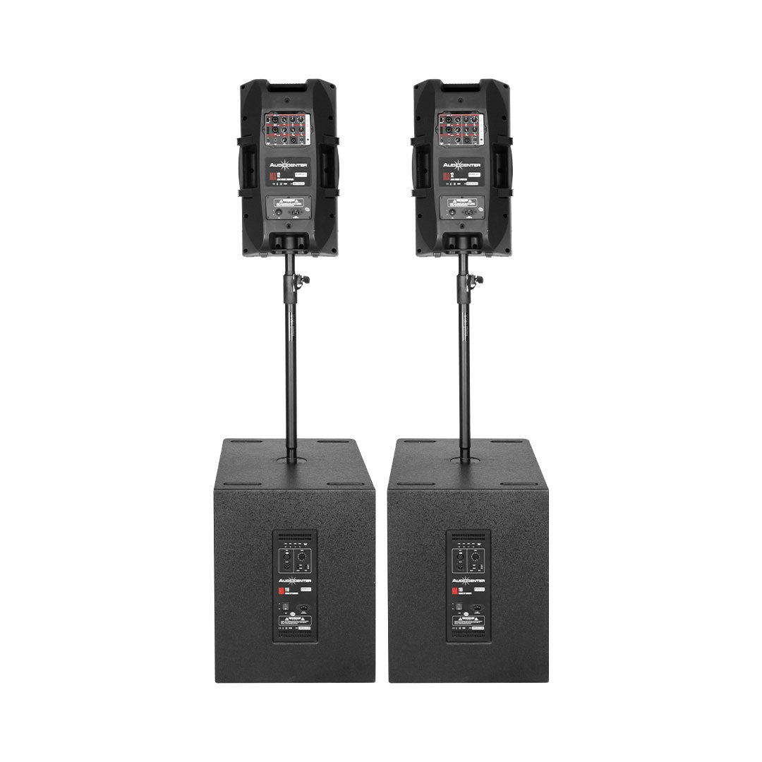 Audiocenter MA Pack 1 – Powered PA Combo System